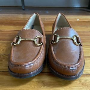 Brown loafers by Carvela